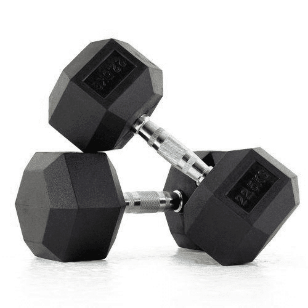 VIRTUS 22.5 KG HEX DUMBBELLS