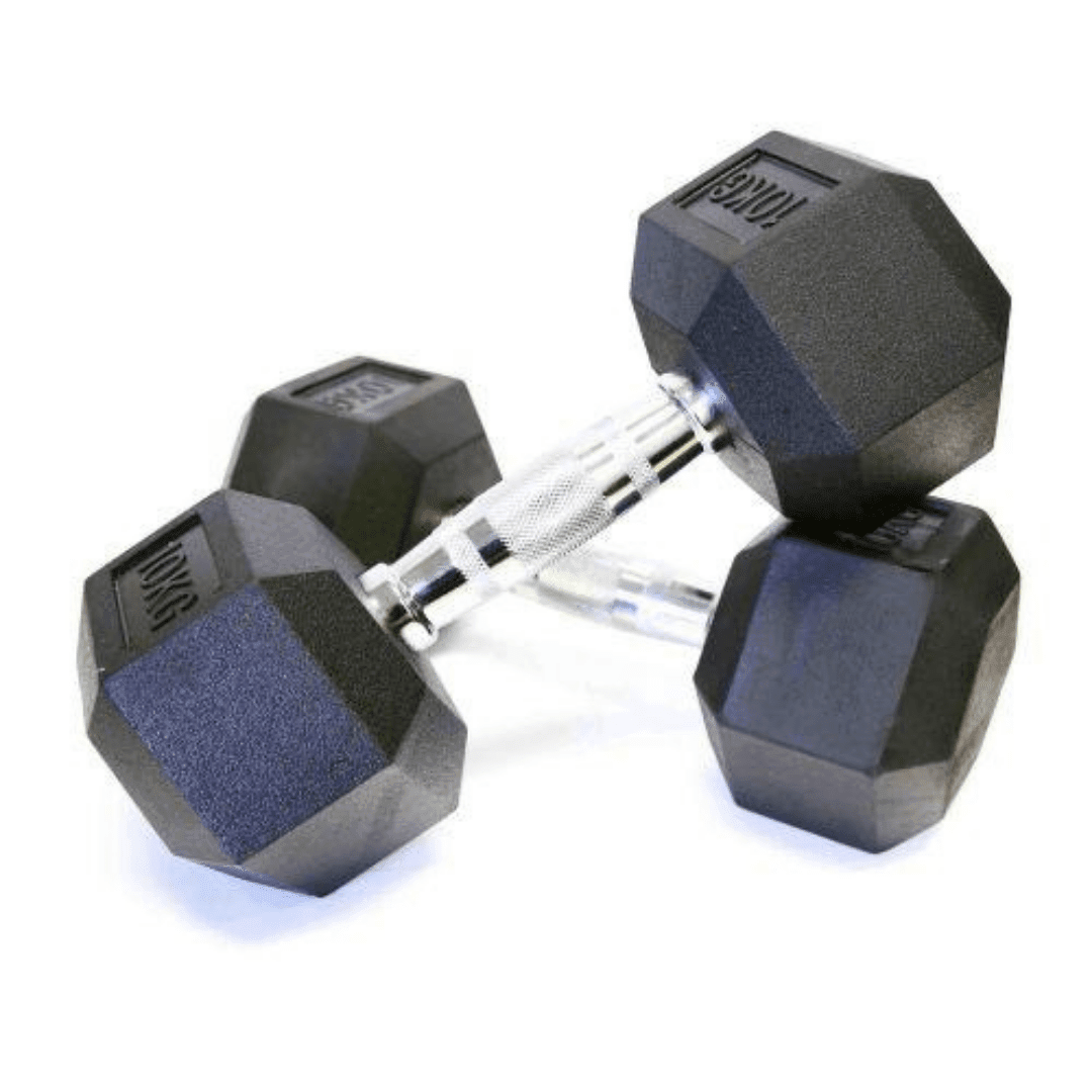 VIRTUS 10KG  HEX DUMBBELLS