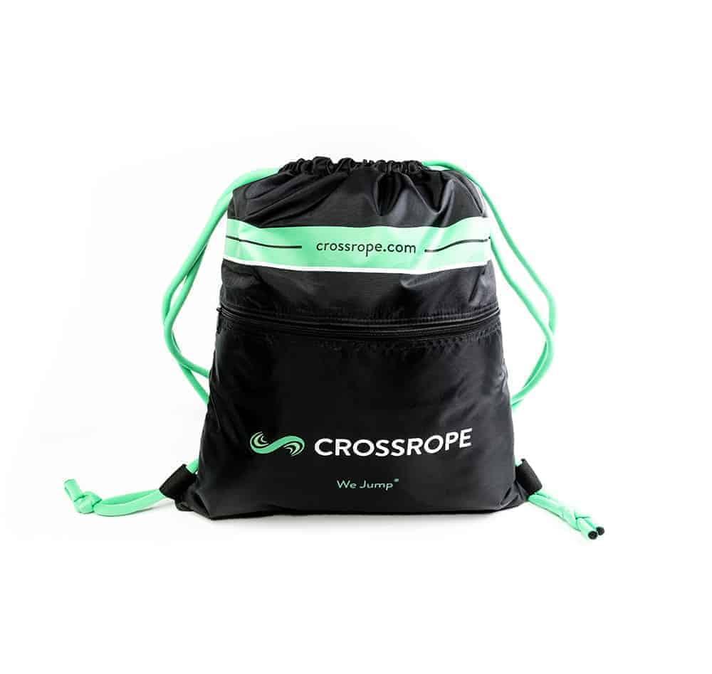 A front view of the Jump Rope Workout Bag