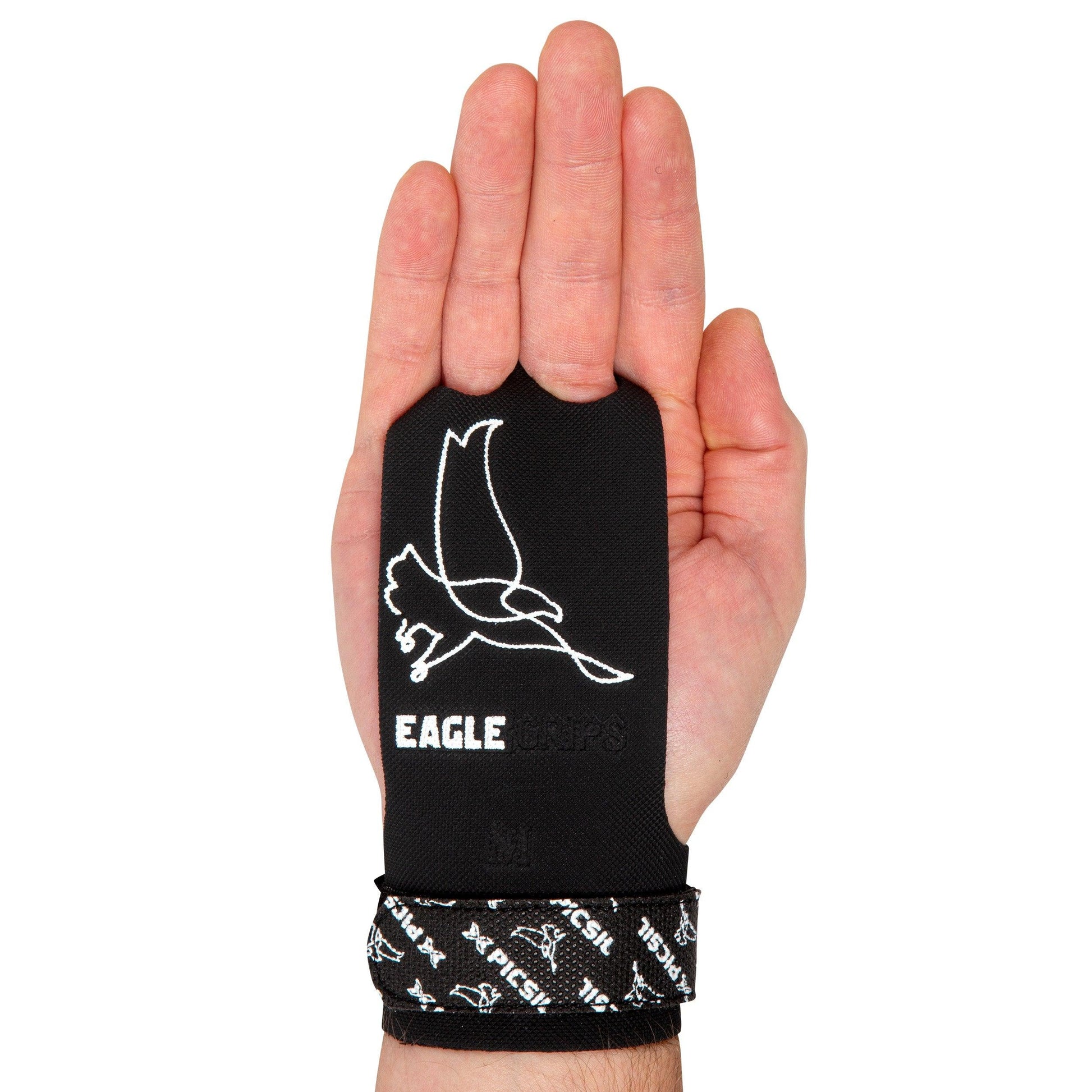 Picsil Eagle Grips 2H Black hand view